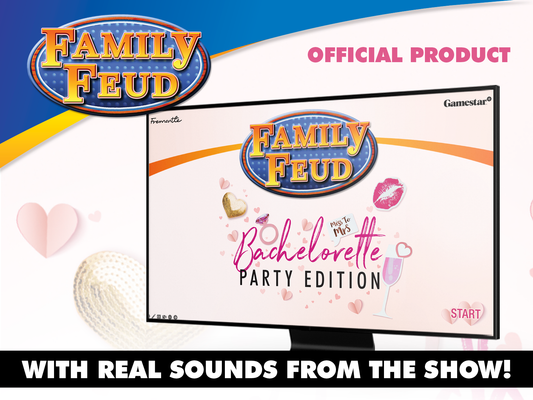 Family Feud Bachelorette Party Edition PowerPoint Party Game