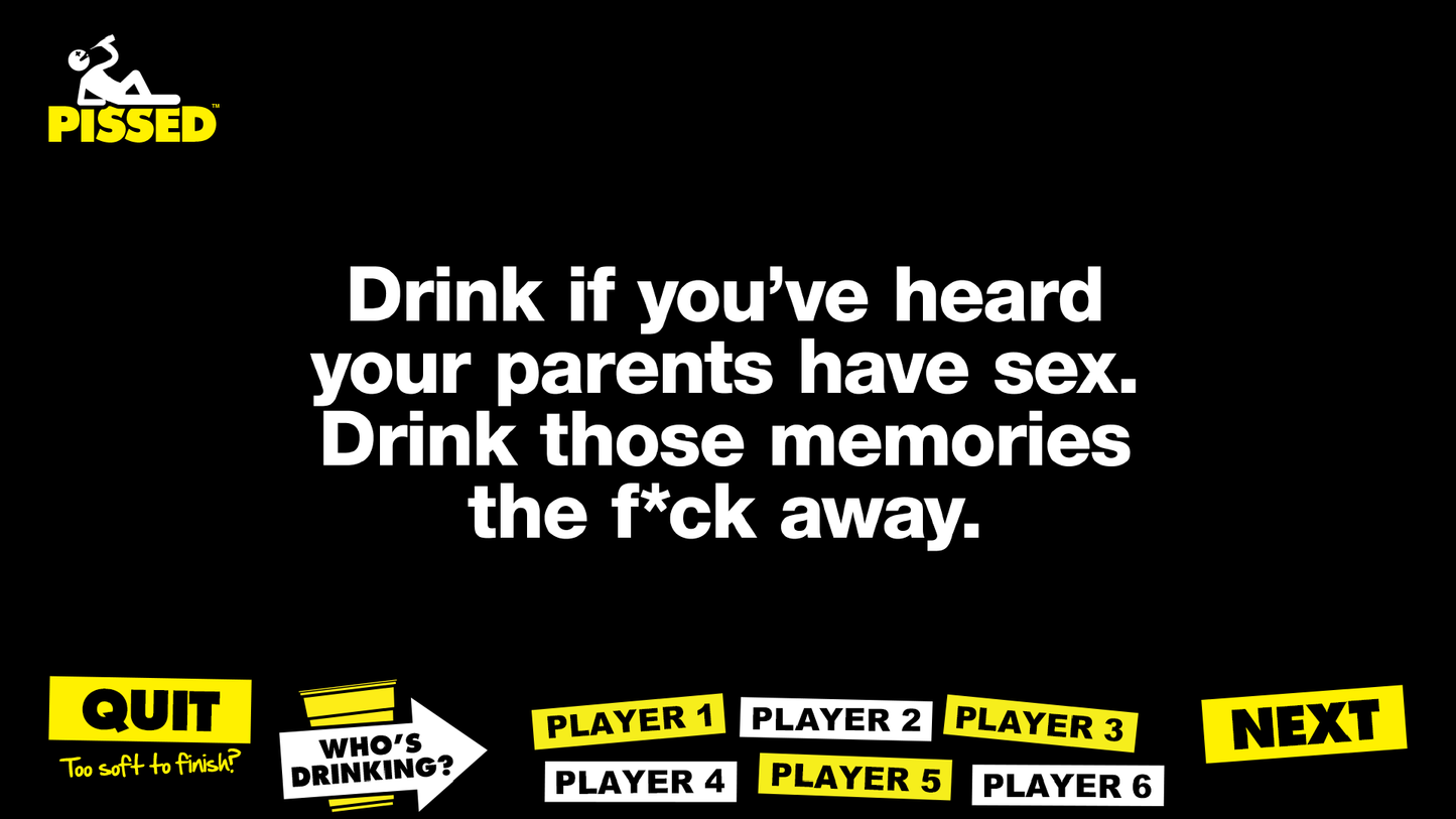 Pissed! The Hilarious New Drinking PowerPoint Party Game