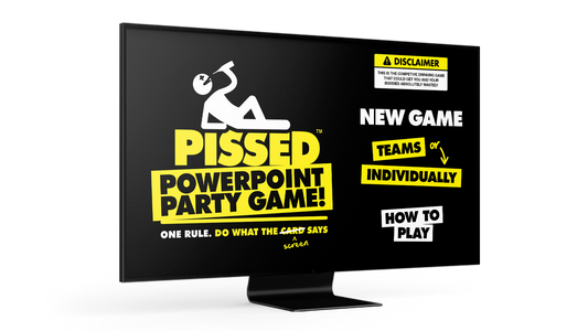 Pissed! The Hilarious New Drinking PowerPoint Party Game