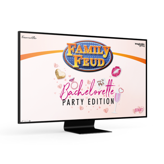Bachelorette Family Feud Game start page