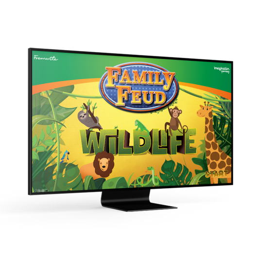 Wildlife Family Feud Game start page