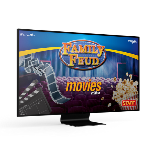 Movies Family Feud Game start page
