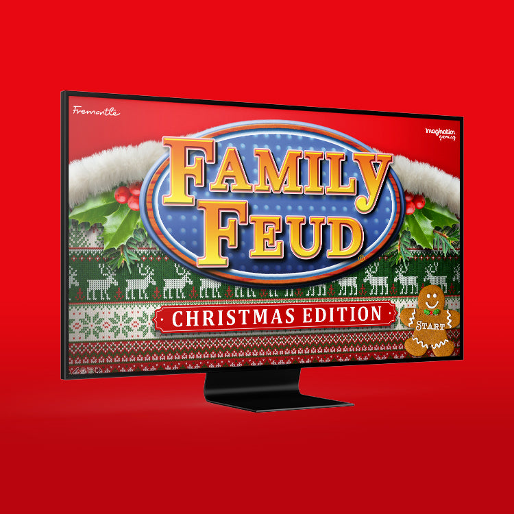 Family Feud Christmas Edition PowerPoint Party Game